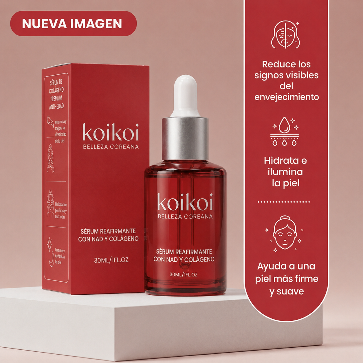 KOIKOI NAD+ Sérum Reafirmante